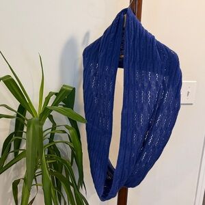 Celeste Royal Blue Cashmere & Wool-Blend Scarf